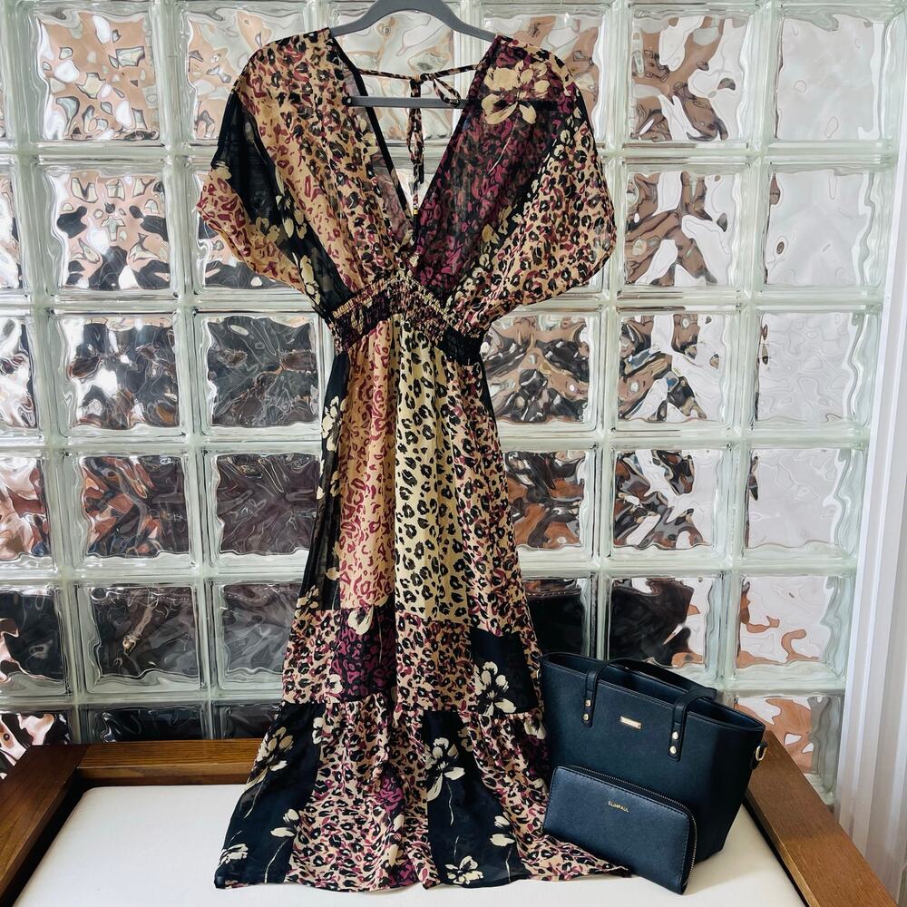 Blue Island Coverup XS ELIMPAUL Tote & Wallet Combo